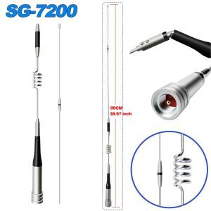 SG-7200 차량용 라디오 안테나 144/435Mhz 고이득 스테인리스 스틸 QYT KT-8900 BaoFeng TYT