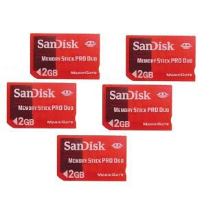 소니 PSP / 카메라 메모리 카드 SDMSG-2048 2GB MS PRO 듀오 게이밍 카드용 스틱(5팩)