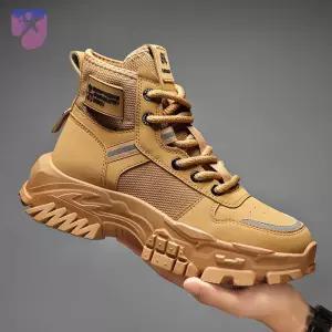 남성용 라이딩 범용 카키 슈즈 사이즈 바이크부츠 클래식