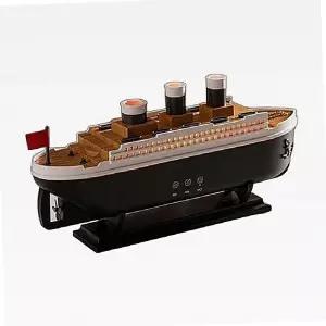 타이타닉 리모컨 무드등 해파리 7색조명 가습기 유람선모양 분사