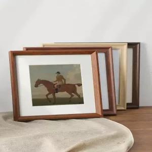 우드액자 다양한 빈티지 벽걸이 나무프레임 정사각형