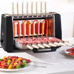 자동 가정용 닭 기계 훈제 양 업소용 회전 구이 꼬치 숯불
