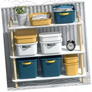 손잡이형 수납 정리함 옷 수납박스 펜트리 리빙박스 정리용품