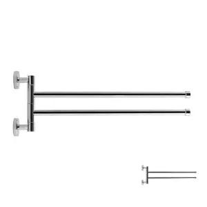2단 스텐 욕실수건걸이 욕실옷걸이