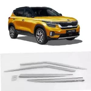 셀토스 차량용 크롬 윈도우 썬바이저 창문 빗물받이 몰딩 햇빛가리개