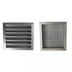 알루미늄 루바 갤러리 공기창 환기구 그릴 루버알미늄 갤러리창 350 400 450 500