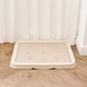 노마진 배변판 소형 크림베이지반려견 강아지 애견 배변 토일렛 토일 화장실 용화장실