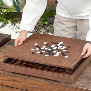 고급 바둑판 세트 바둑 장기판 좌식 원목 호두나무 테이블 접이식 휴대용 오목