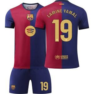 2425 바르셀로나 2223 버스홈레드앤블루 아동 축구복 프로축구 축구복반티 아기 유니폼