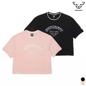 [다이나핏](의정부점)[여성] 베이직 크롭 반팔티_CREAM [블랙, 핑크] YWU23210UJB