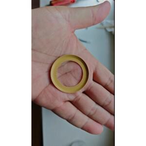 2개 무소음 무오일 공기 압축기 진공 펌프 피스톤 링 고무 컵 멤브레인 그레이 시트