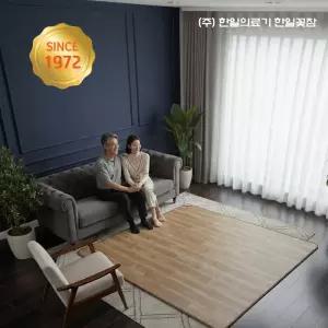 [한일꽃잠]전기카페트 대형 5인용 183x230cm 좌우분리형 거실카페트