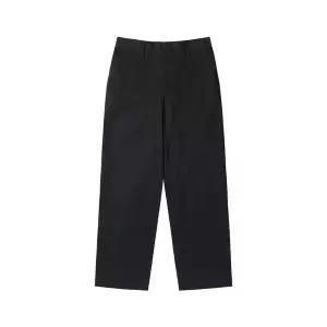 [커스텀멜로우](강남점) 블랙 스트레이트핏 코튼 팬츠 C9PAW24732BKX
