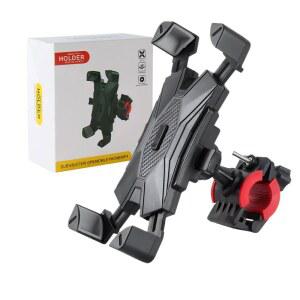 대형 휴대폰 거치대 오토바이 산악 자전거 전기 자전거 범용 고정 프레임, 아이폰 샤오미 삼성 화웨이 스탠드