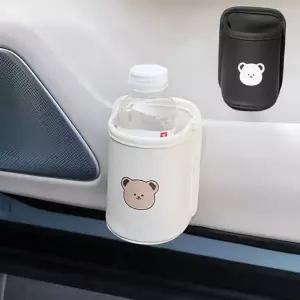 클립형 컵 홀더 음료수 등받이 자동차 차량용 컵 홀더 뒷좌석 시트 악세사리 주머니 다용도 휴지통 거치대