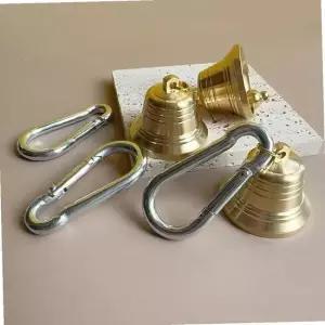 황동 배낭종 카라비너 2종세트 신주벨 방울종 등산용