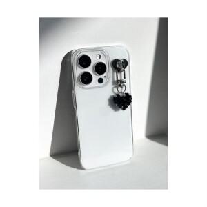 비즈 하트 키링 핸드폰줄 스트랩 에어팟