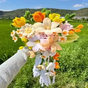 모루꽃다발키트 선물 만들기 공예 조화 튤립