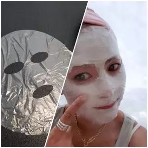 [퍼니메이커]일회용 보습 마스크 피부 비닐 커버 100매 마스크팩시트 페이스마스크 피부관리용품 피부케어