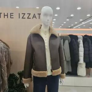 [더아이잗]클래식 퍼 무스탕 자켓 (IRBA3LT091)_IC