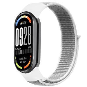 샤오미 미밴드 9 8 스트랩 8 NFC 스마트워치 남성용 손목밴드 교체 스포츠 팔찌 코레아 미밴드 10 9 8 나일