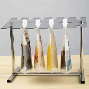 파우치 주입기 비닐 육수 투명 깔때기 음료팩 스파우트