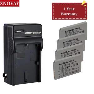 Sanyo 카메라 배터리 DB-L40 VPC-HD700 HD1 1400mAh 4 개