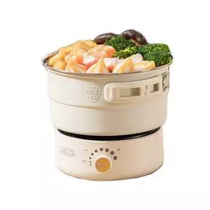 전기멀티쿠커 전기냄비 주방 분리형 다용도 전골 찜기 여행용 기숙사 가정용 포트 계란 소형