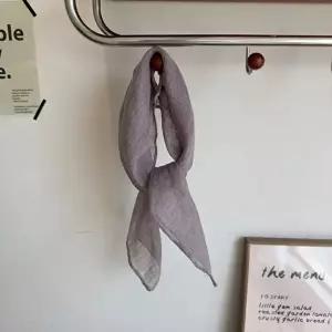 코코비치 쁘띠 스카프 미니 사각 린넨 여름 간절기 봄-WFICPYX