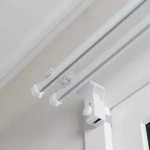 바나나빌딩 못 없이 설치하자! 안뚫어고리 ver.3 (이중 블라인드/이중 레일용)