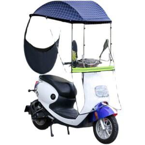 전동차 스쿠터 바이크 덮개 오토바이 커버 가림막 바람막이 돌핀 밀/미러O 사이드 단일