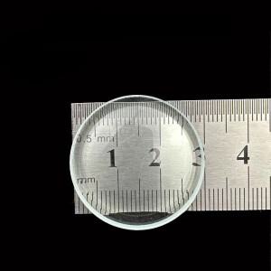 이중 볼록 및 오목 렌즈 워터리적 광학 실험 30mm 직경 30mm-50mm 초점 거리 DIY 유리