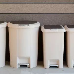 분리수거함 휴지통 원터치 대용량 투버튼 리스토 1p 업소용 50L 45L쓰레기통