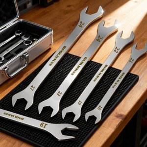 5.5-27MM 초박형 렌치 대형 오픈 엔드 렌치 범용 스패너 이중 목적 렌치 스테인레스 스틸 도구 세트