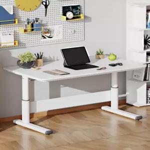 키작은 책상 여성책상 높이조절 낮은 컴퓨터