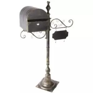 전원주택 옛날 우체통 펜션 우편함 스탠드 편지함 빌라 엔틱 유럽풍 야외