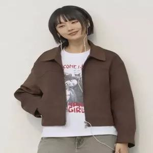 topten 여성 비건 스웨이드 재킷MSG1KG2005