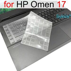 HP 오멘 17 17t 17z 17-db 17-w 17-an 17-ck 7 플러스 6 5 4 3 2용 키보드 커버 보호 스킨 케이스 실리콘 게이밍 노트북 17.3인치