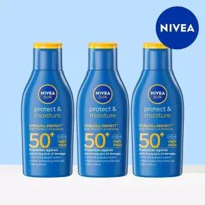 [니베아](eTV)니베아 선 프로텍트 앤 모이스춰 선 로션 100ml 3개[35700729]