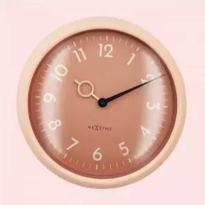 포커시스 Nextime 넥스타임 골든아워 벽시계 워치 피치 30cm NEX 3540PH 4411978