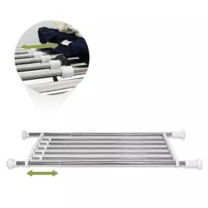 강력 폭조절 선반 봉선반 압축 세탁실