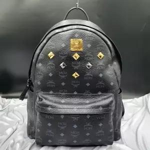 엠씨엠 비세토스 징장식 백팩 책가방 중고 가방 은피아노