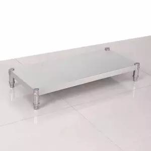 업소용 받침대 가정용 주방 바닥 선반 스테인레스 다이 낮은 철제 스텐 1단 랙