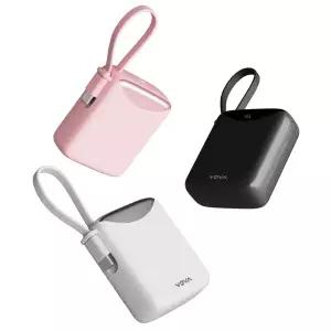 고속충전 일체형 미니 보조배터리 10000mAh 22.5W VA-114