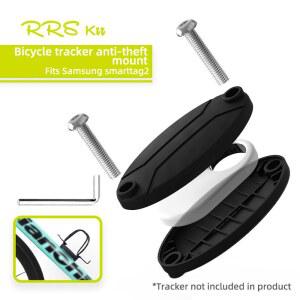 Rrskit 자전거 추적기 삼성 갤럭시 스마트 태그 2 GPS 추적기 숨겨진 케이스 보호 쉘에 대한 도난 방지 마운트 홀더