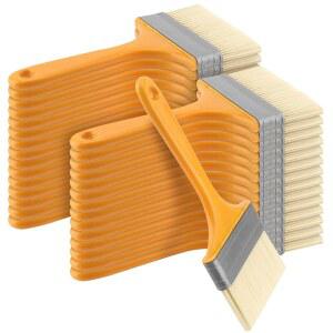 센적 30 PCS 4인치 페인트 브러시, 플라스틱 칩 효율적인 나일론 페인팅, 드로잉을 위한 가정용 벽 브러시