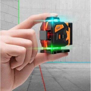 레벨기 강한 빛 수평 얇은 라인 자동 전자식 1 고휘도2색미니8선싱글배터리