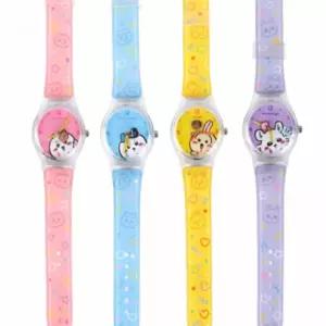제나디자인 먼작귀 무빙 손목시계 랜덤  어린이시계