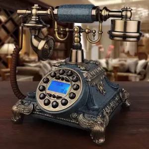 엔틱 전화기 레트로 럭셔리 유럽 유선 클래식전화기 카페