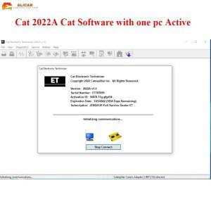 Cat 2022A 용 전자 기술자 진단 굴삭기 소프트웨어 ET PC 1 개 활성